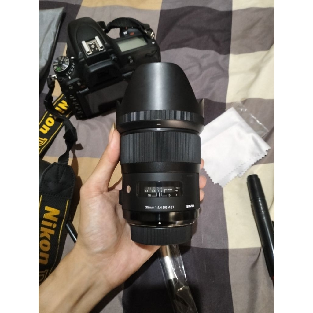 LENSA SIGMA ART 35MM F1,4 LIKE NEW FOR NIKON