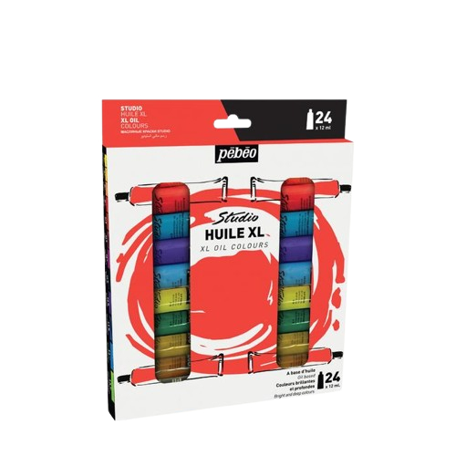 Cat Minyak Pebeo Studio Oil Paint 24x12ml Tube Set