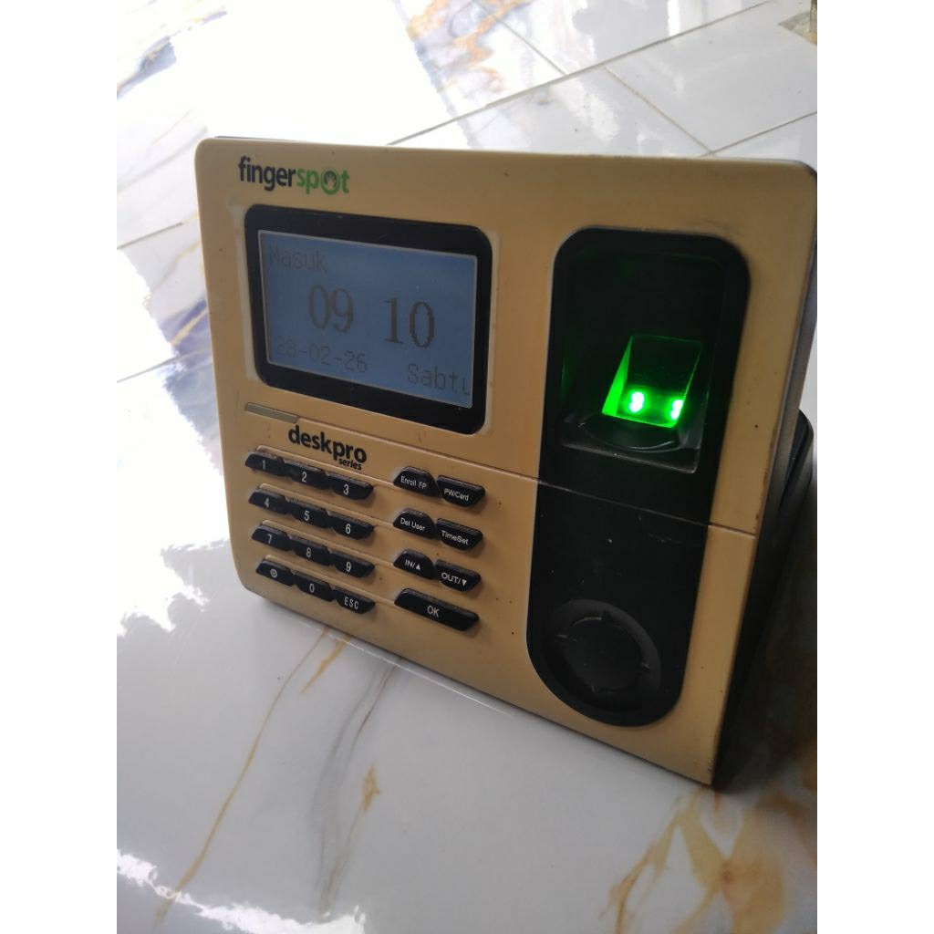 alat absensi sidik jari