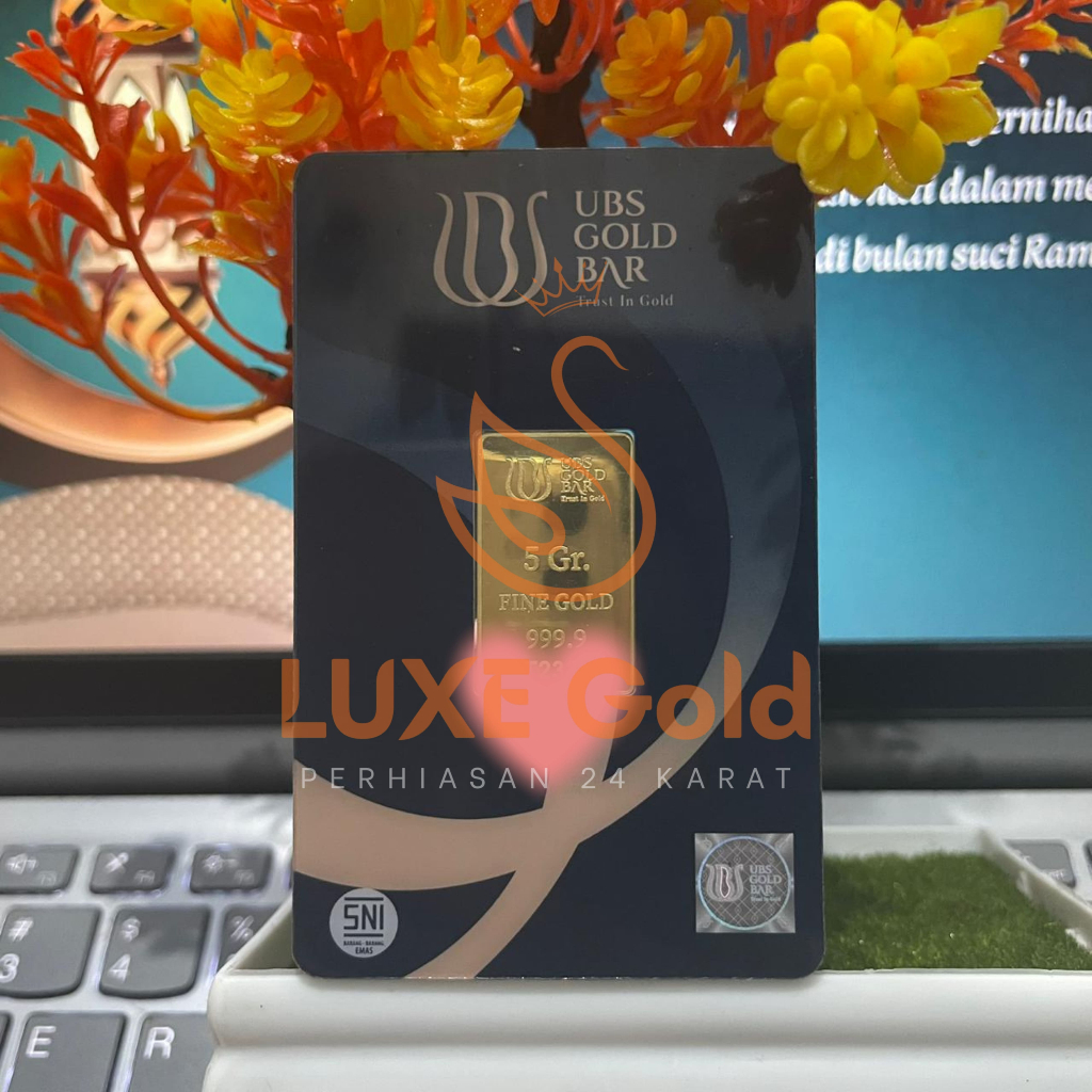 UBS 5 gram Logam Mulia free flip cover