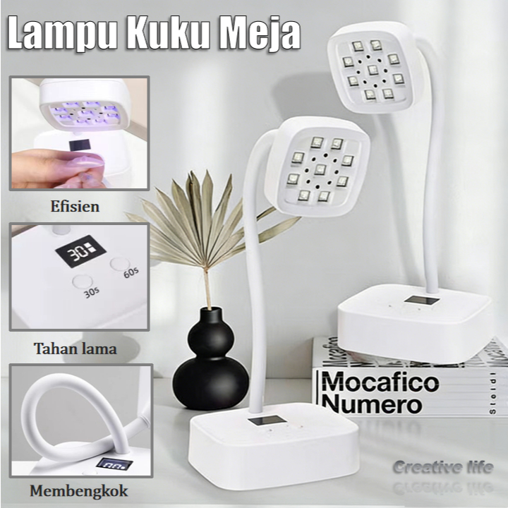 [READY]  Uv Nail Lamp Portable-Cordless Nail Uv Lamp-Uv Lamp Kuku-Nail Art Uv Lamp Portable