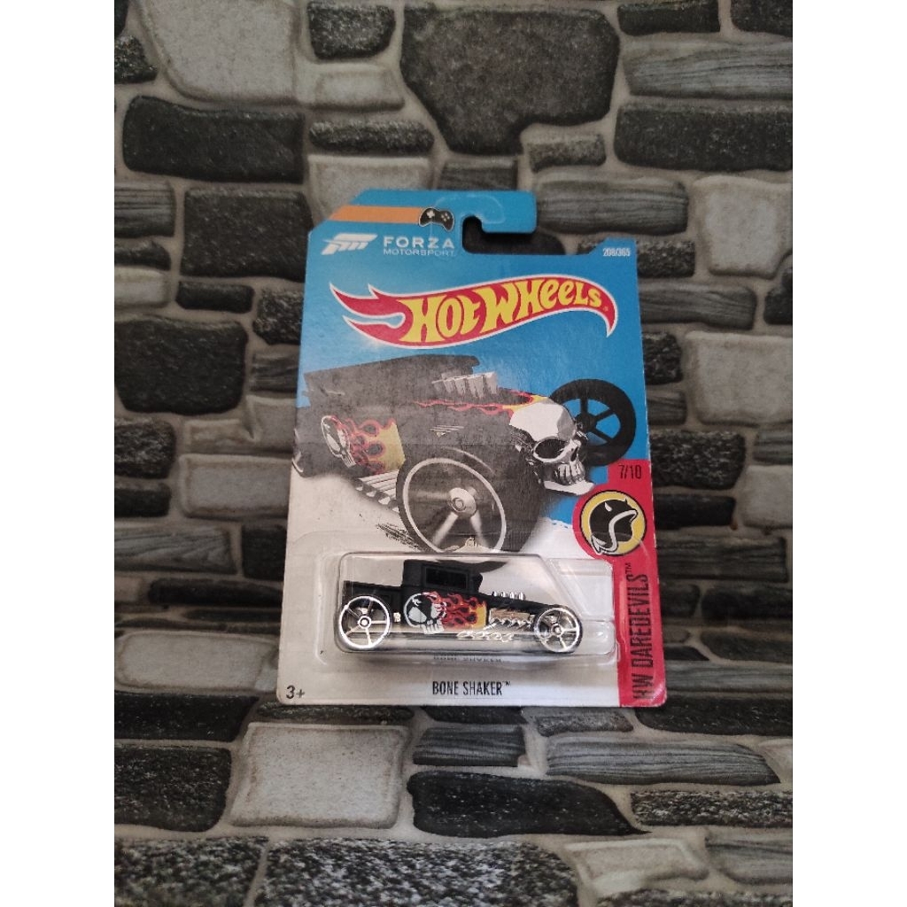 Hot Wheels Bone Shaker HW DAREDEVILS FORZA MOTORSPORT - Reguler Card