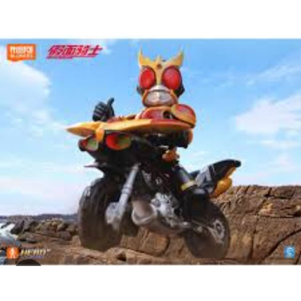 kamen rider kuuga kondisi baru belum rakit dan motor