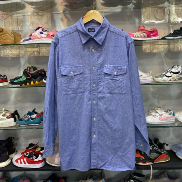 NEPUCA SHIRT LONG SLEEVE CHAMBRAY