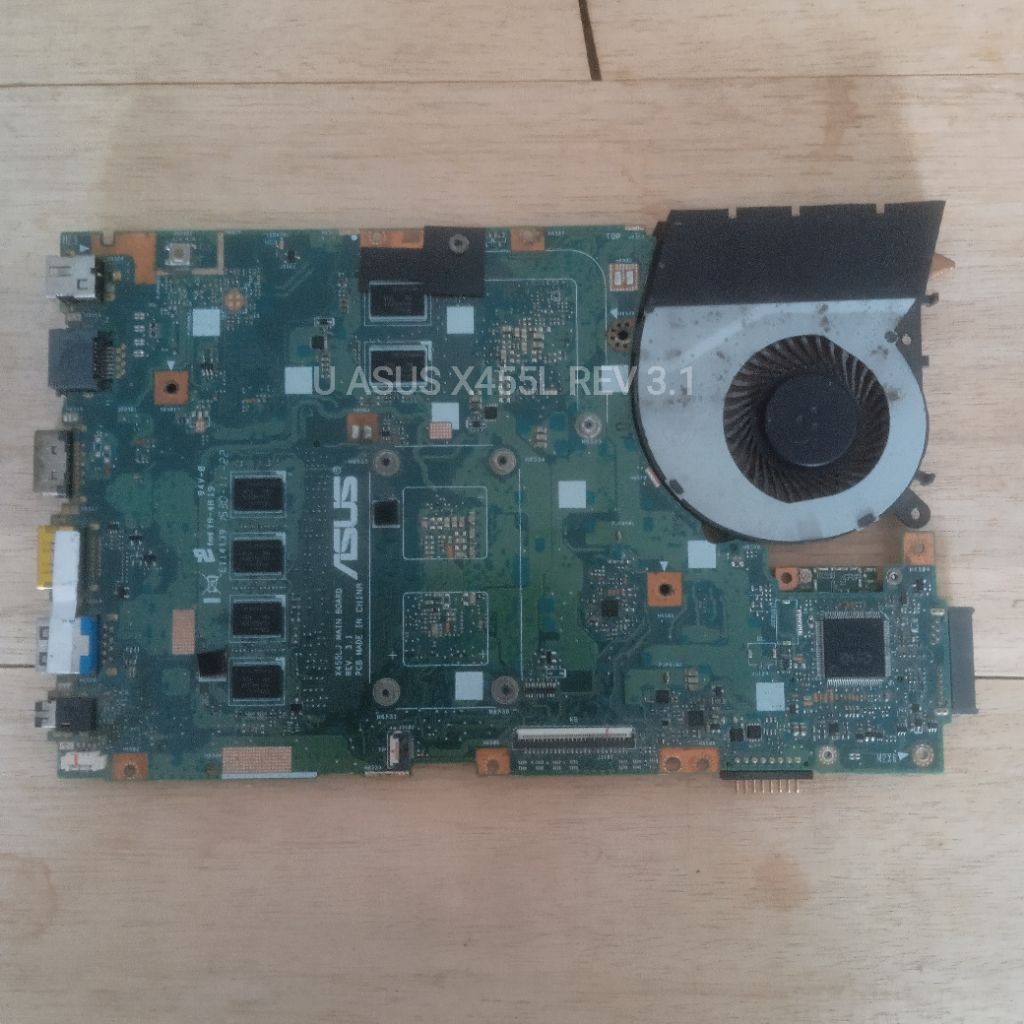 Mainboard Motherboard Mobo Asus X455L X455LJ X455LD X455LF Normal, Bekas