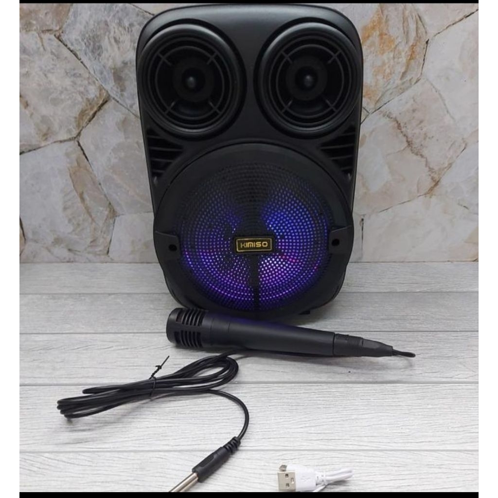 speaker bluetooth kimiso pree mic 6.8"MKC-3381