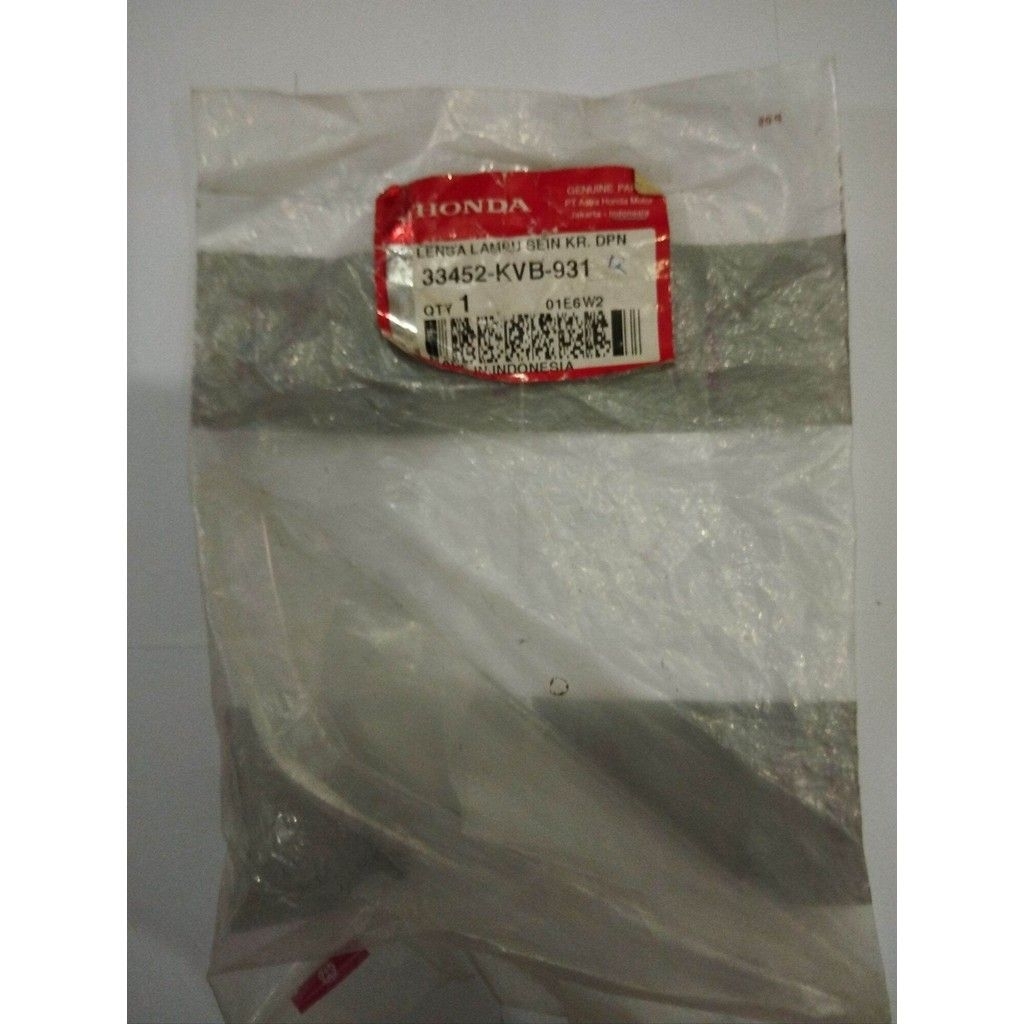 33452-KVB-931 Mika Lampu Riting Kiri Depan Honda Vario 110 Karbu Ori AHM