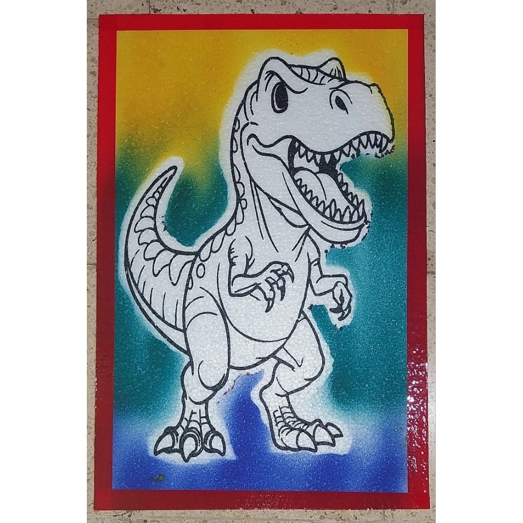 lukisan foom pelangi