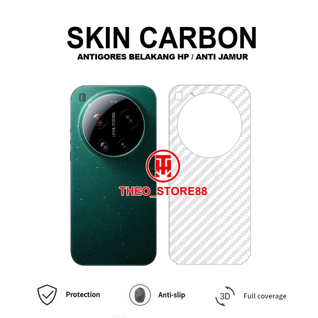 XIAOMI 17 ULTRA XIAOMI 17 PRO MAX XIAOMI 17 XIAOMI 17 PRO GARSKIN CARBON ANTI JAMUR ANTIGORES BELAKA
