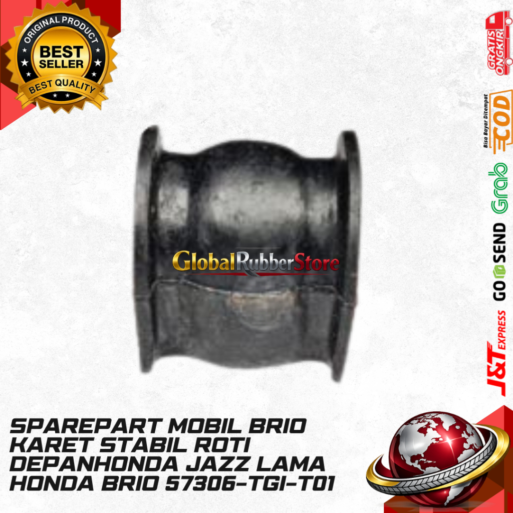 SPAREPART MOBIL BRIO KARET STABIL ROTI DEPANHONDA JAZZ LAMA HONDA BRIO 57306-TGI-T01