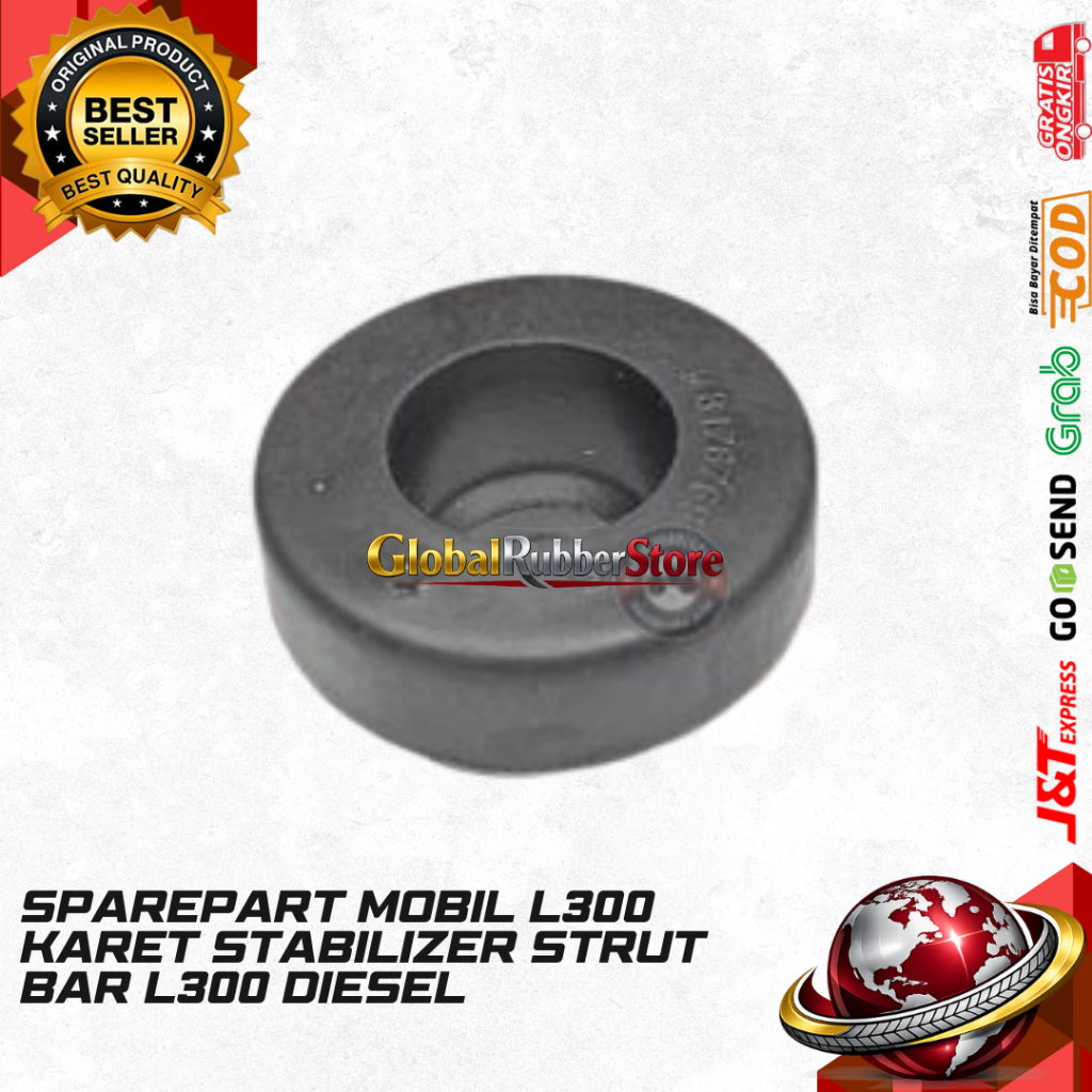 SPAREPART MOBIL L300 KARET STABILIZER STRUT BAR L300 DIESEL
