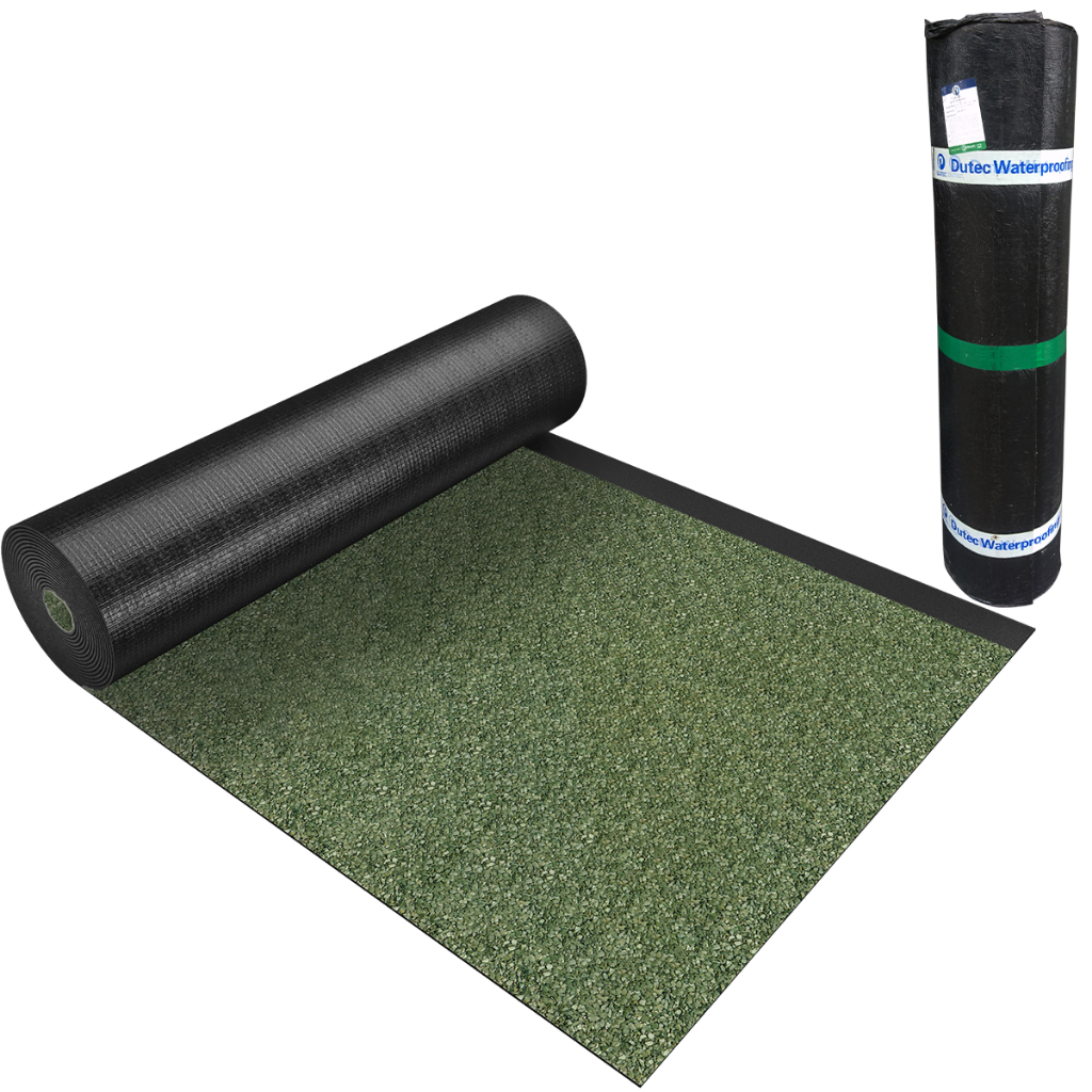Dutec Granule Waterproofing Membrane Green 1m*10m*4mm / membrane bakar waterproofing