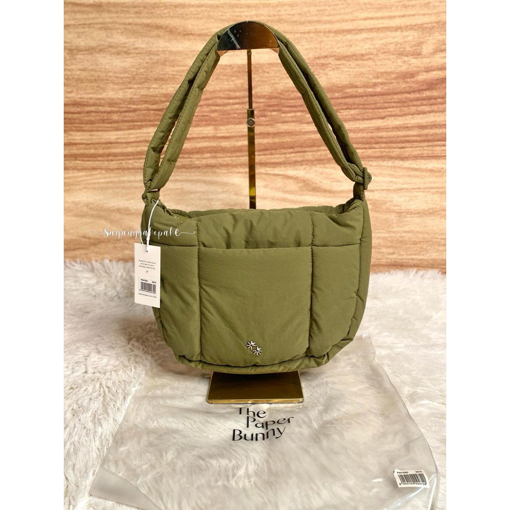 Preloved The Paper Bunny Puffer Swing Sling Bag Tas