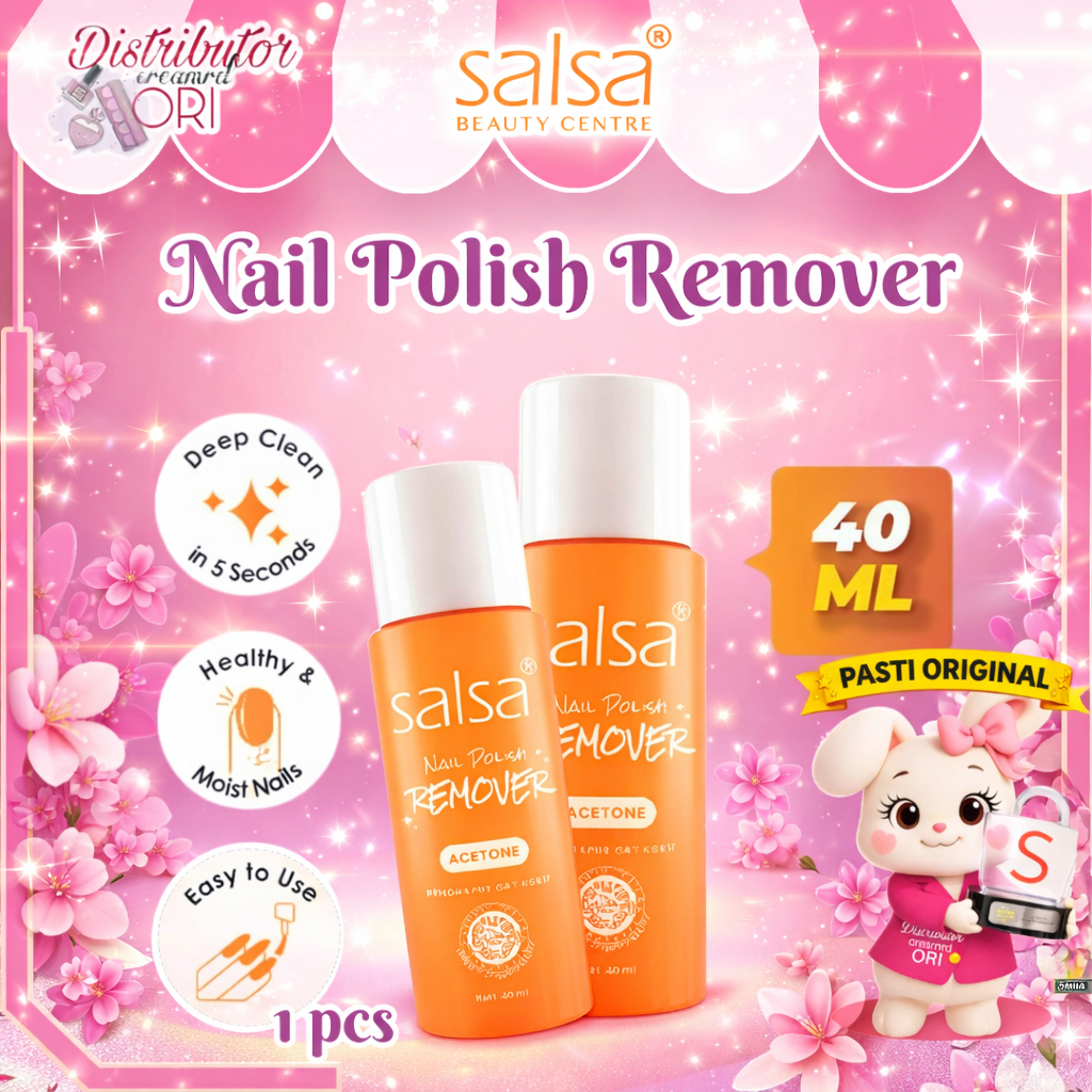 Salsa Varnish Remover - Aseton penghilang cat kuku