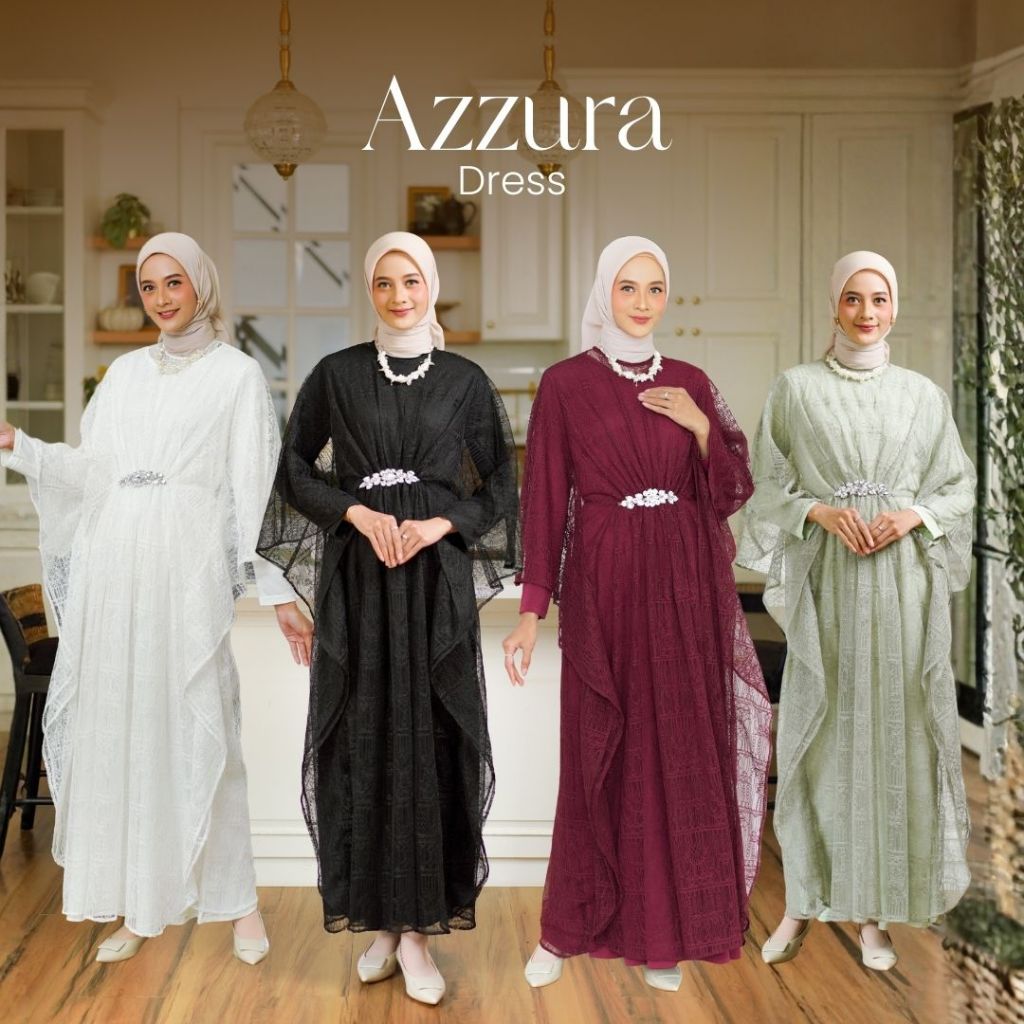 Azzura Kaftan by MISSNOMI - Dress Lebaran - Kaftan Lebaran I Outfit Lebaran