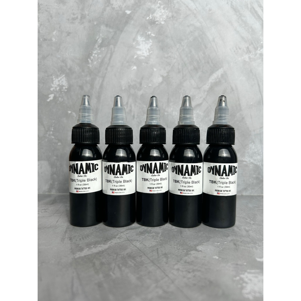 TINTA TATTOO DYNAMIC TRIPLE BLACK 30ml