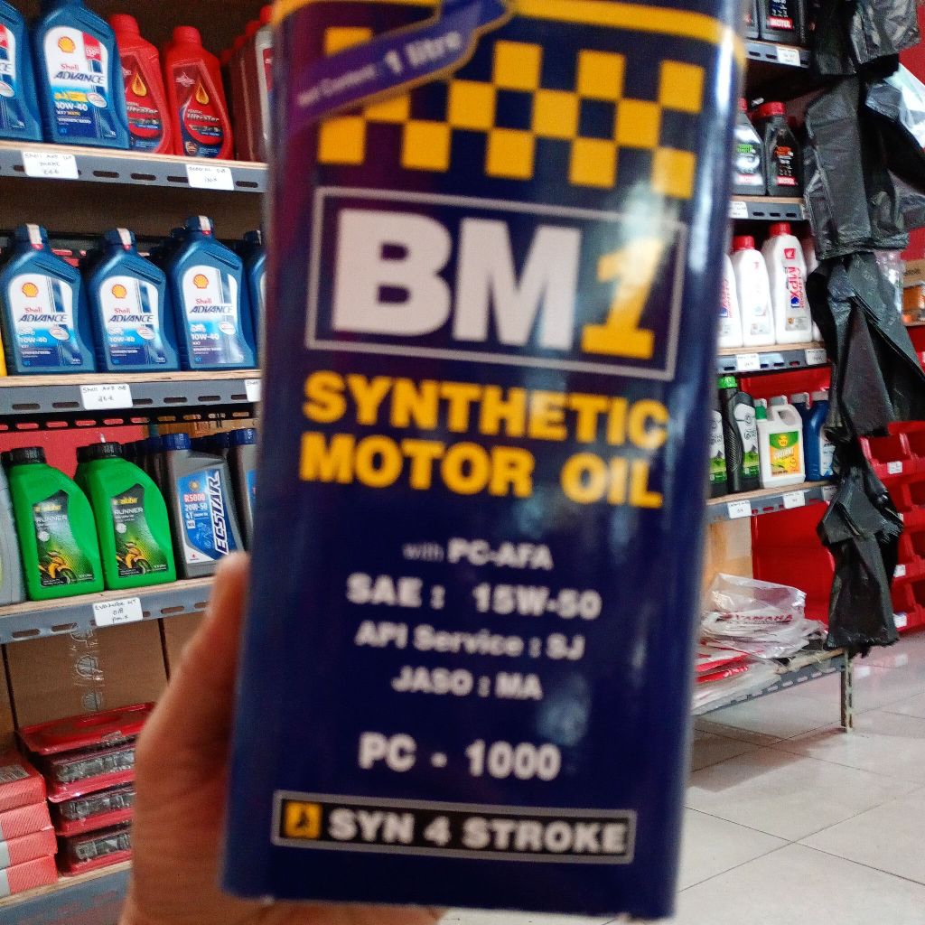 OLI BM1 SYNTHETIC MOTOR OIL 15W-50 1L