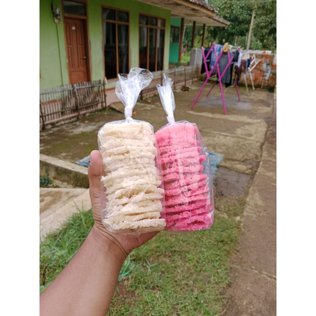 (17 KEPING) RENGGINANG MENTAH - RENGGINANG MENTAH SINGKONG - RENGGINANG SINGKONG MENTAH - RENGGINANG