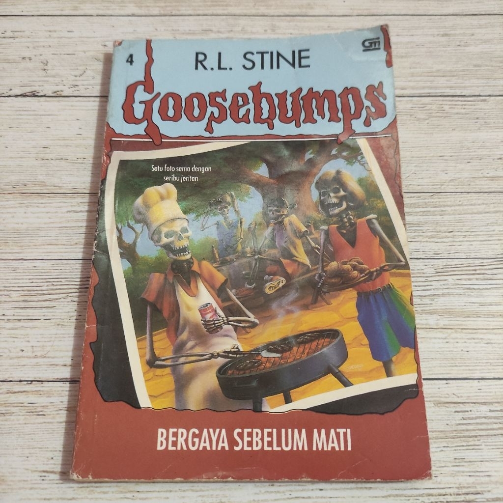 Novel goosebumps - bergaya sebelum mati by R. L. Stine