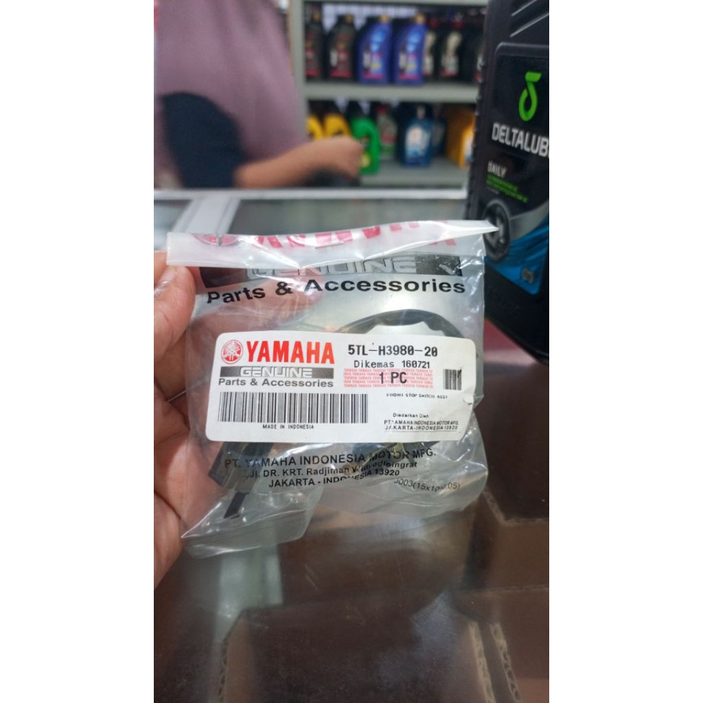SWITCH REM DEPAN KANAN YAMAHA ORI MIO VEGA R NEW VEGA Z R F1 KODE 5TL H3980 20