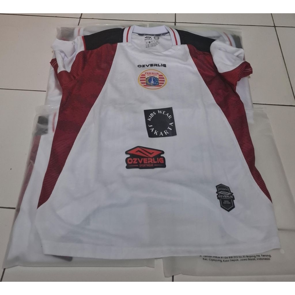 (OZVERLIG) Persija Muda Jersey - Kiper Home - 2025-2026 Original