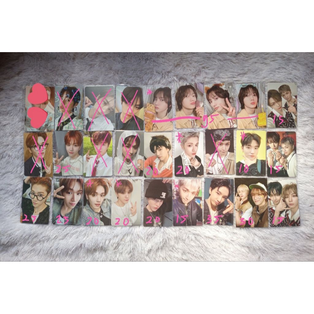 [Ready Stock Official] Boynextdoor Photocard Riwoo Unit Woonhak Taesan No Genre Who Boylife Sg26
