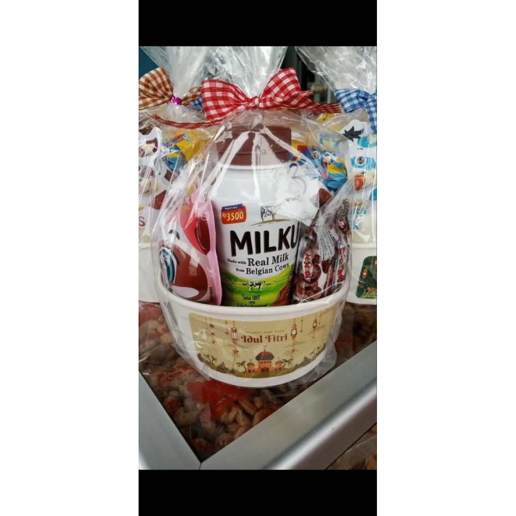Parcel lebaran mini | Hampers anak untuk lebaran