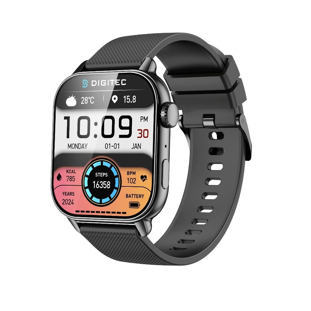 DG Smartwatch Slimer Digitec Jam Tangan Smartwatch Pria Wanita
