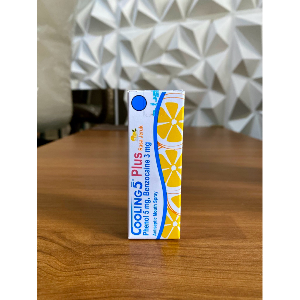 Cooling5 Plus orange obat sakit gigi spray 15ml