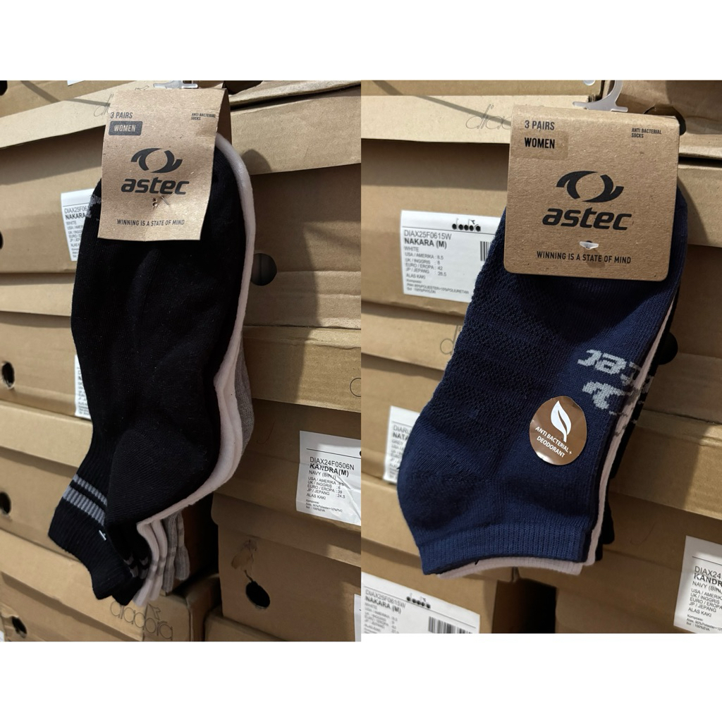 KAOS KAKI ASTEC 100% ORIGINAL (isi 3 pasang)