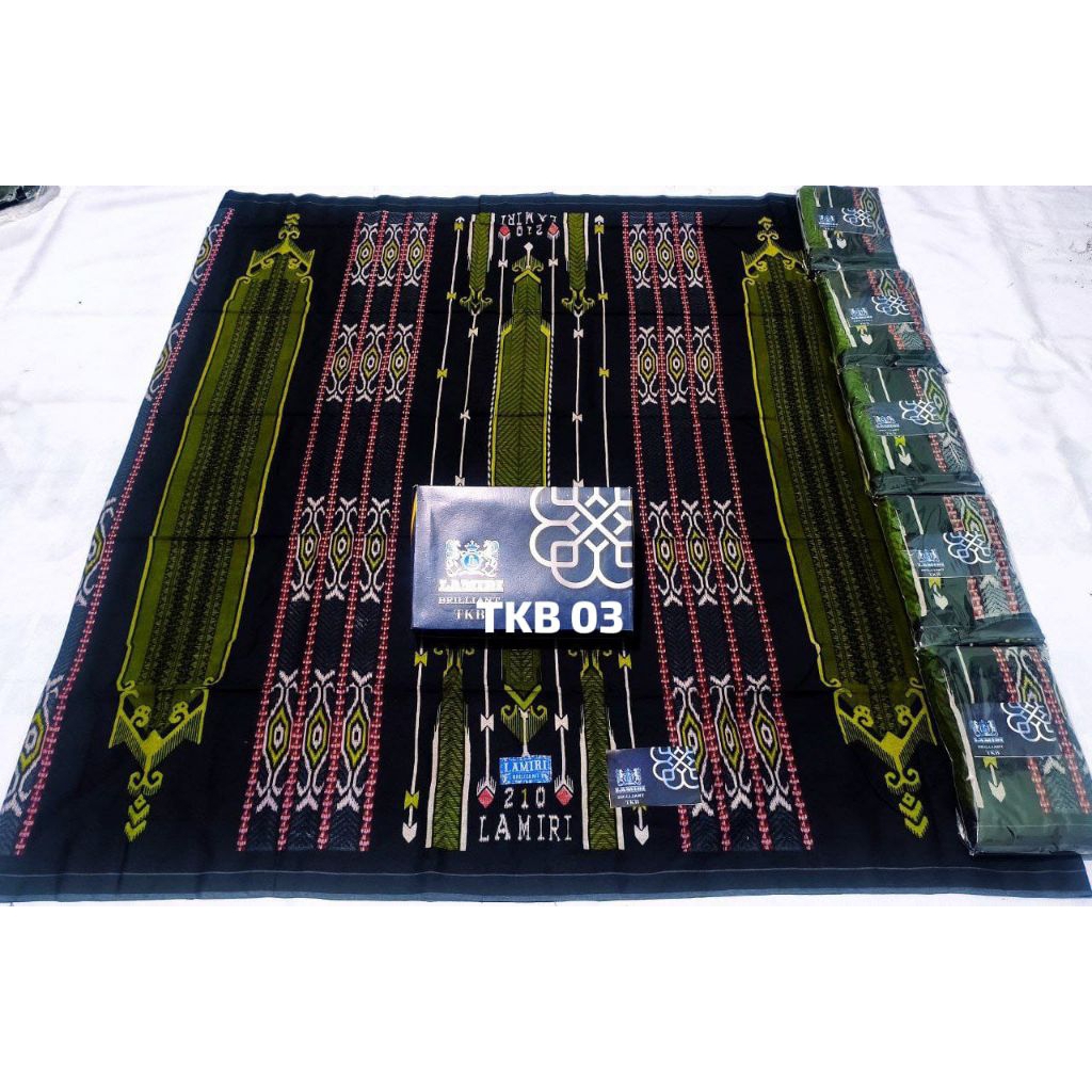 SARUNG LAMIRI BERLIAN TKB GOLD ORIGINAL, MOTIF MPM, TERMURAH
