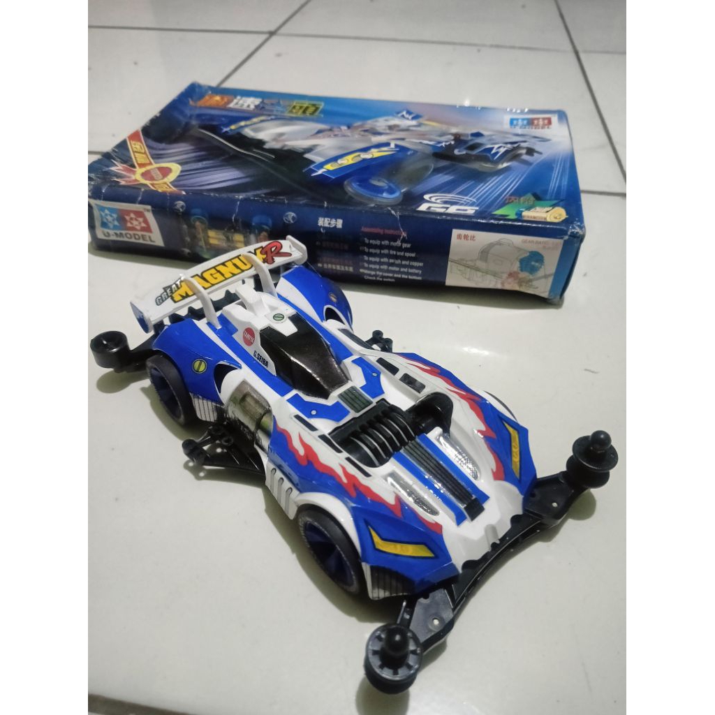 tamiya great magnum rakit pajang