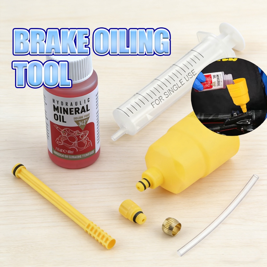 60ml Cairan rem hidrolik, cocok untuk sepeda gunung dan rem cakram hidrolik sepeda