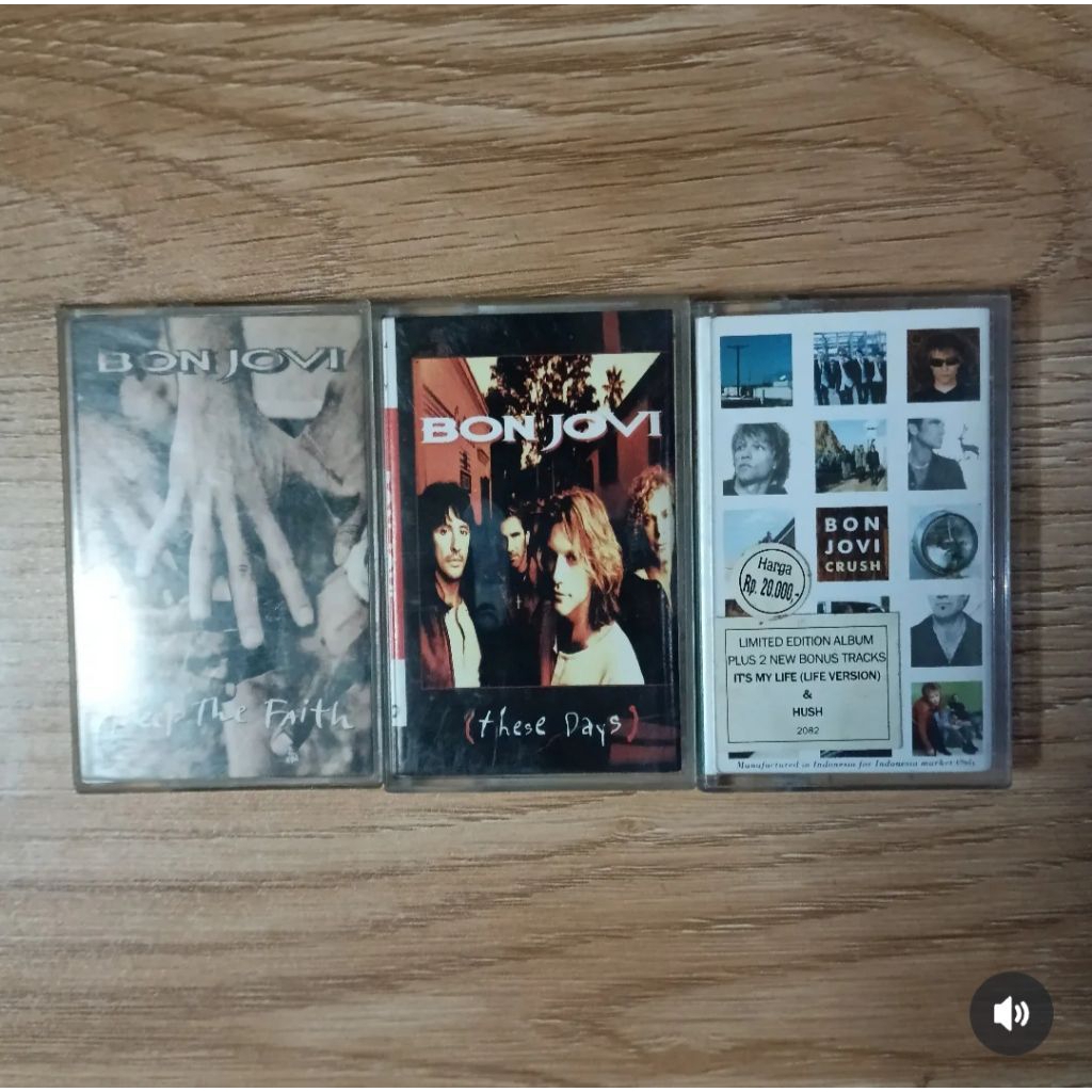 kaset pita bon jovi