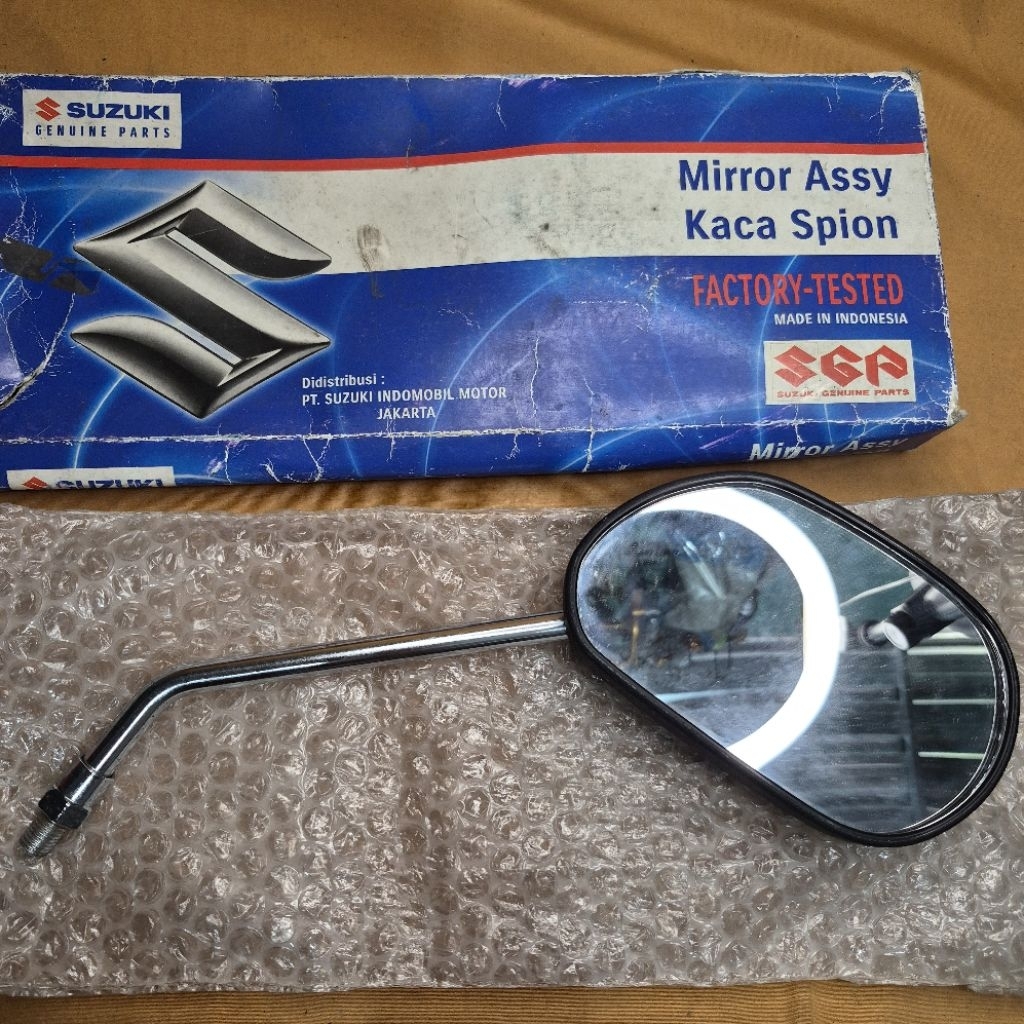 Kaca Spion Mirror Kanan Suzuki Skywave Skydrive Hayate Chrom Original SGP