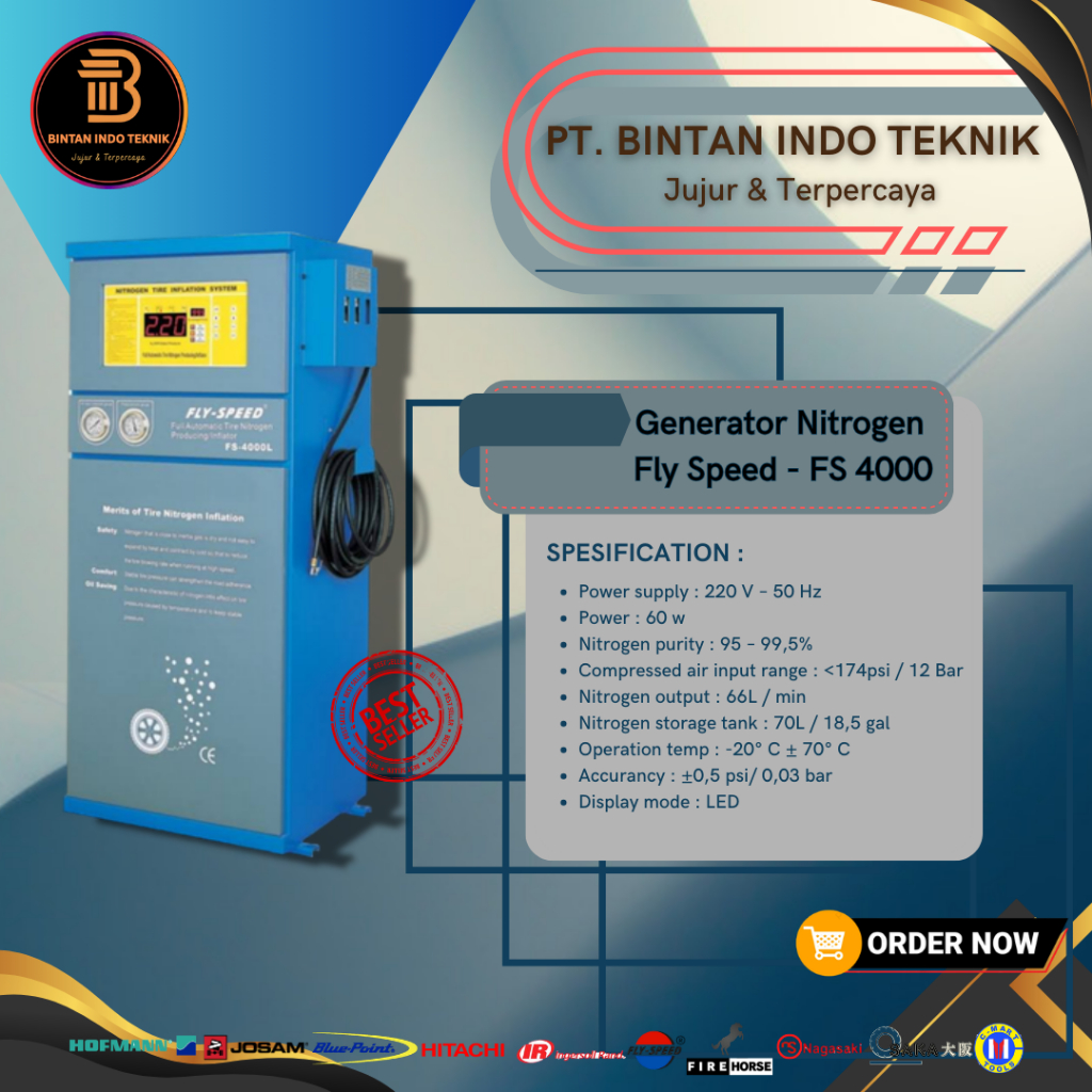 Generator Nitrogen Fly Speed 4000 Nitrogen FS 4000