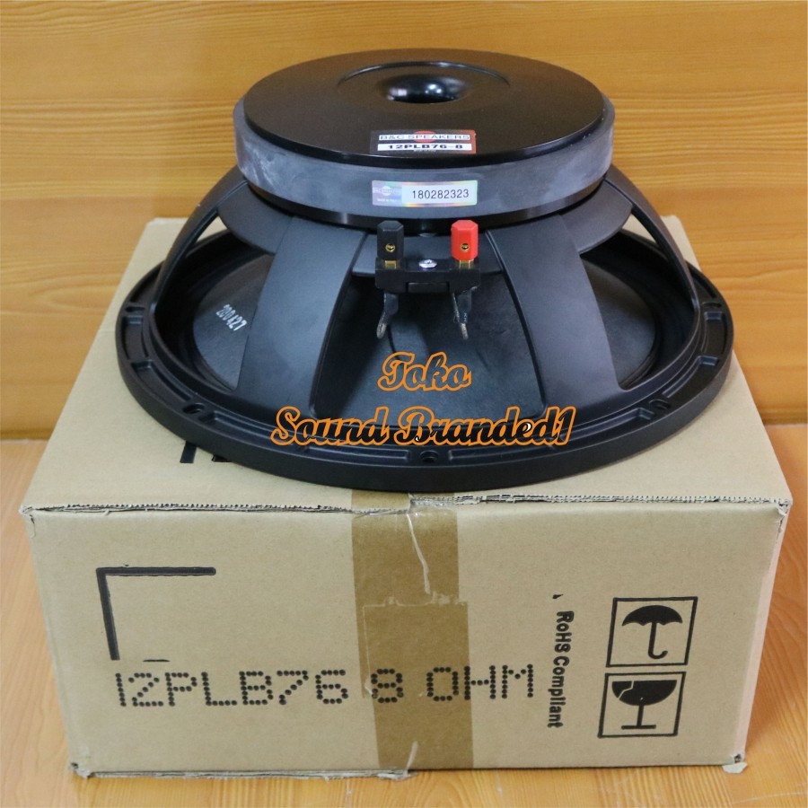 KOMPONEN SPEAKER B&C 12PLB76 SUBWOOFER 12 INCH Grade A
