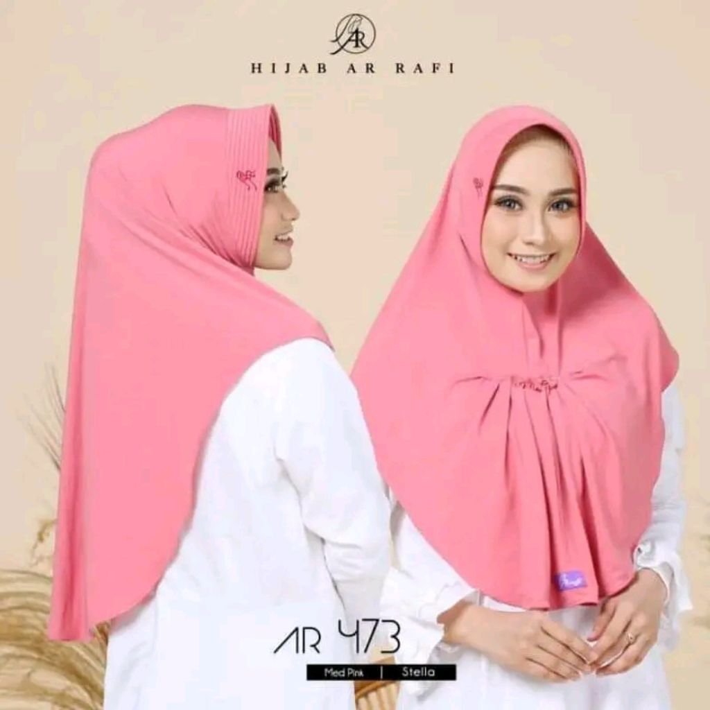 AR 473 HIJAB BERGO BY ARRAFI ORI