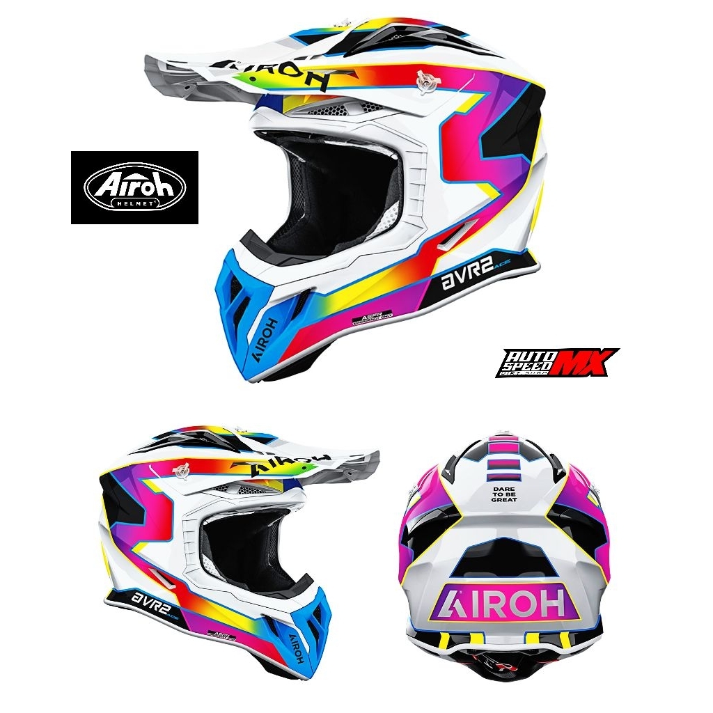 HELM AIROH AVIATOR ACE SUNRISE/ HELM MOTOCROSS/ENDURO