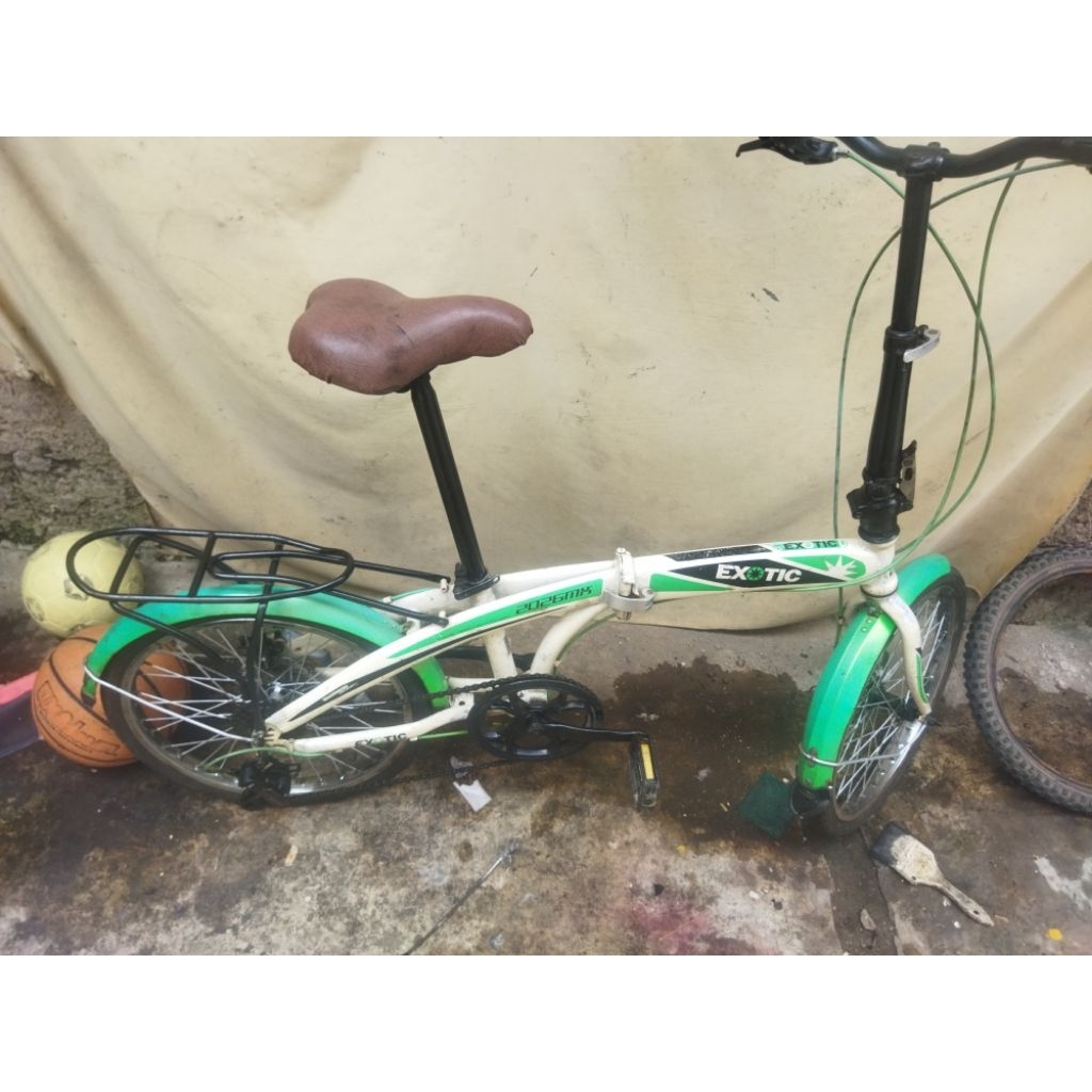 sepeda lipat exotic 20" second
