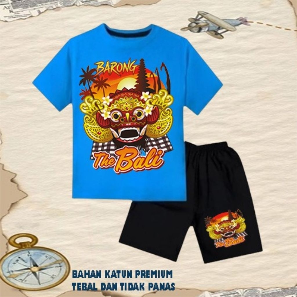 Setelan baju anak laki laki perempuan baju kaos setelan anak laki laki perempuan umur 6 bulan - 10 t