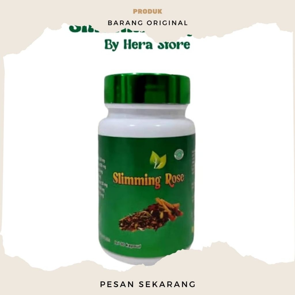 Slimming Rose By Hera Original Obat Herbal Pelangsing Badan