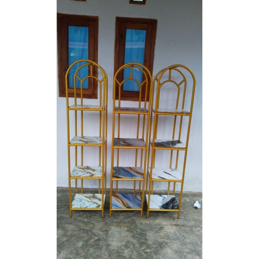 rak sudut oval/rak minimalis/rak hias/rak sudut ruangan/rak bunga