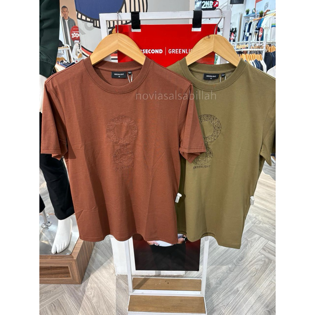 KAOS GREENLIGHT PRIA MOTIF DENVER REGULERFIT ORIGINAL 100%