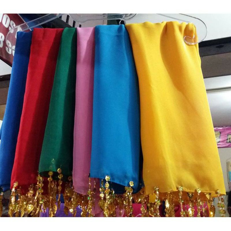 PROMO  MURAH  Sampur Selendang Tari Sifon / Selendang Tari / Selendang Tari Anak & Remaja Panjang
