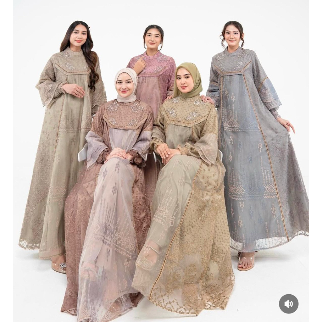 DRESS BURKAT MEWAH MIZZURA