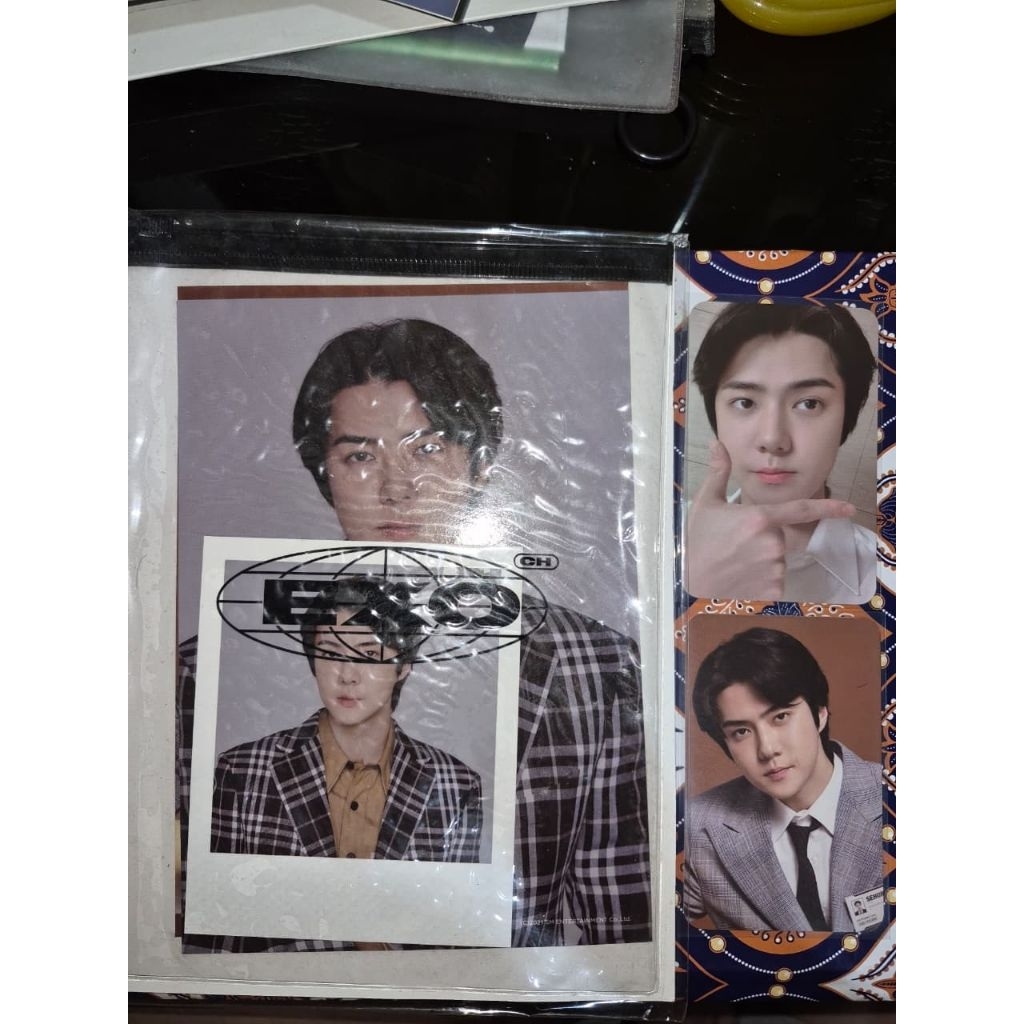 PHOTOCARD OFFICIAL EXO SEHUN SEASON GREETING PHOTOPACK