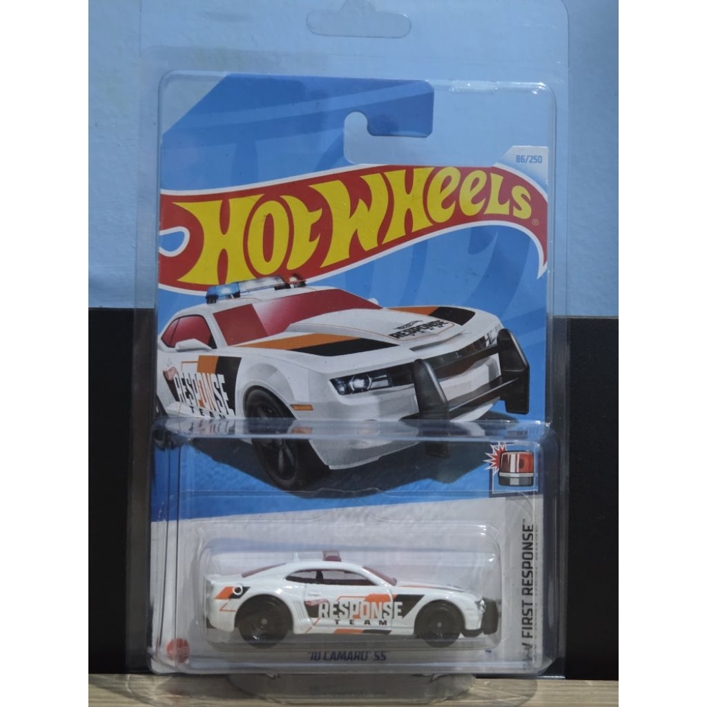 HOT WHEELS MOBIL POLISI CAMARO SS ASLI HOT WHEELS