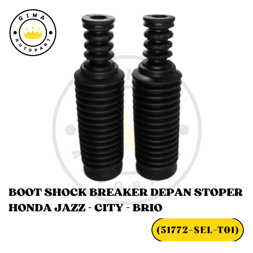 Karet Boot Stopper Stoper Shock Breaker Shockbreaker Depan Mobil Honda Jazz - City - Brio | High Qua