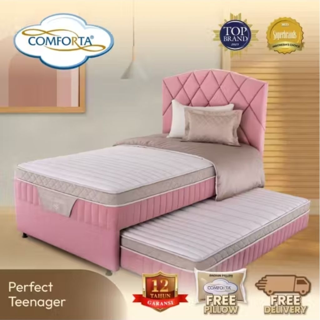 [MEBELBANJARMASIN]PROMO SET SPRING BED SORONG PERFECT TEANEGER BY COMFORTA